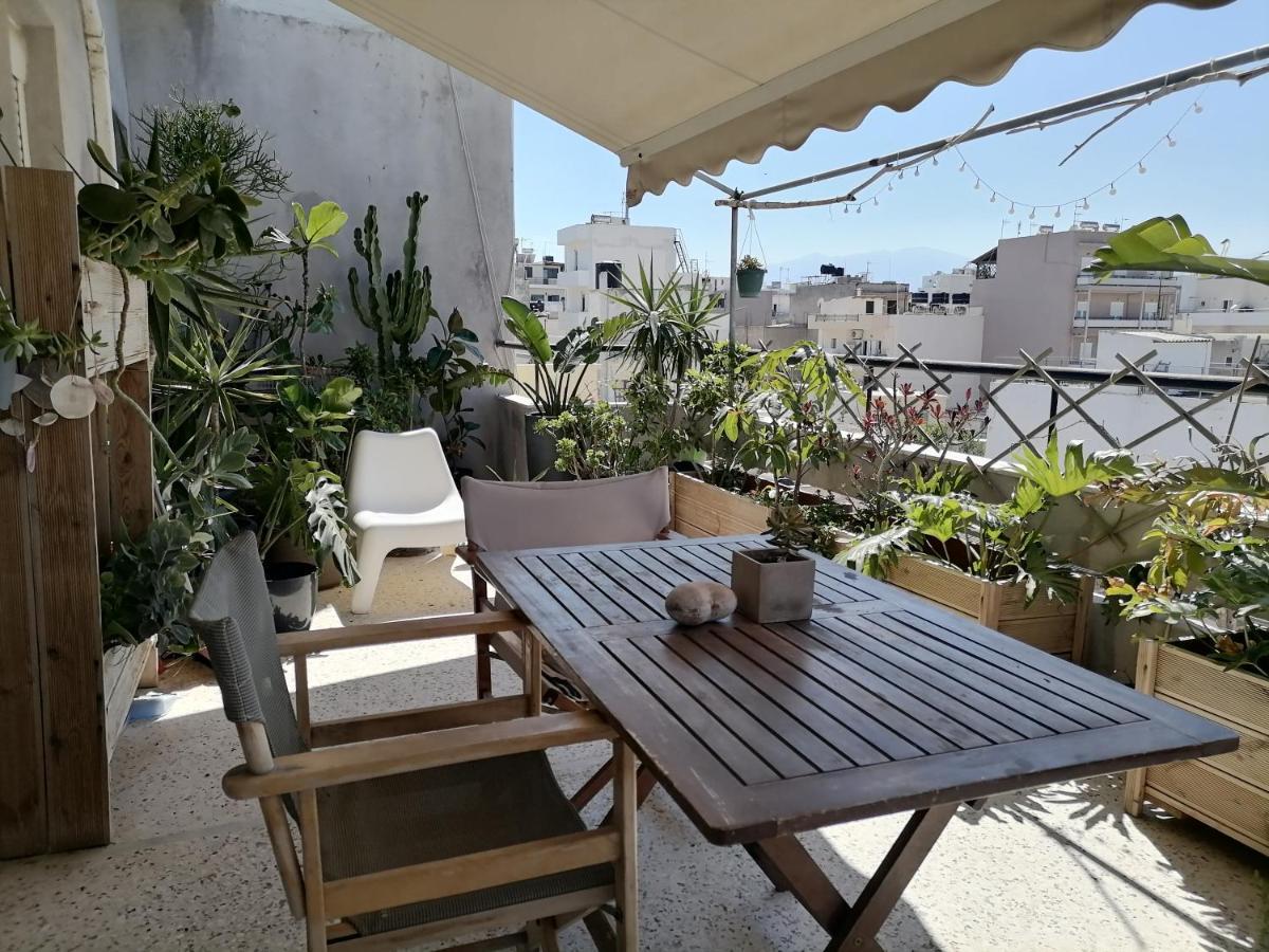 Central Oasis Roof Flat Iraklio Exterior foto